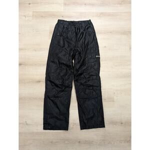 Stearns Dry Wear Cargo Pants Mens Medium Black‎ Mesh Lined Toggle Waist